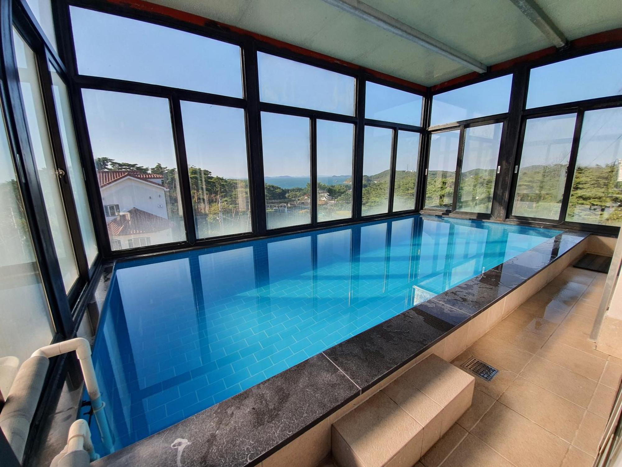 The Mare Pool Villa Pension Taean Exterior foto